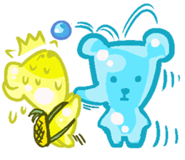 Jelly Jelly Bear Bubble sticker #5765261