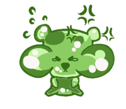 Jelly Jelly Bear Bubble sticker #5765262