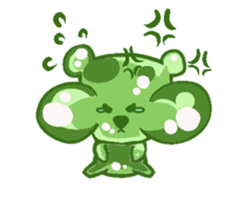 Jelly Jelly Bear Bubble sticker #5765262