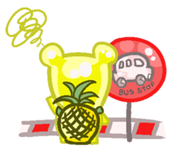 Jelly Jelly Bear Bubble sticker #5765263