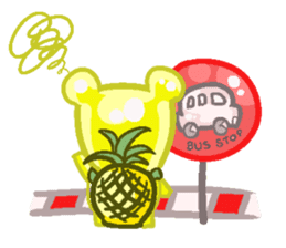 Jelly Jelly Bear Bubble sticker #5765263