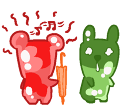 Jelly Jelly Bear Bubble sticker #5765265