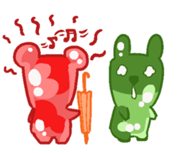 Jelly Jelly Bear Bubble sticker #5765265