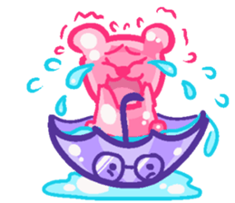 Jelly Jelly Bear Bubble sticker #5765266