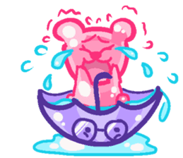 Jelly Jelly Bear Bubble sticker #5765266