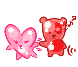 Jelly Jelly Bear Bubble sticker #5765270