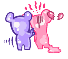 Jelly Jelly Bear Bubble sticker #5765271