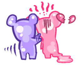 Jelly Jelly Bear Bubble sticker #5765271