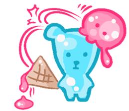 Jelly Jelly Bear Bubble sticker #5765274