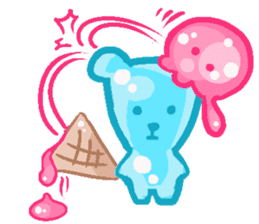 Jelly Jelly Bear Bubble sticker #5765274