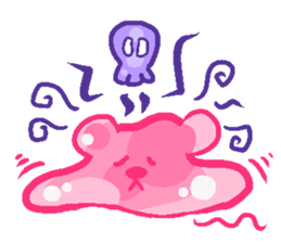 Jelly Jelly Bear Bubble sticker #5765278