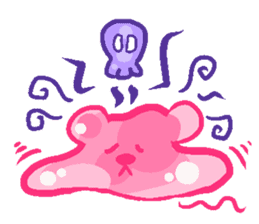 Jelly Jelly Bear Bubble sticker #5765278