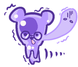 Jelly Jelly Bear Bubble sticker #5765279