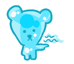 Jelly Jelly Bear Bubble sticker #5765280