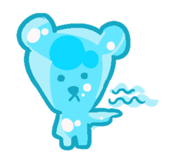 Jelly Jelly Bear Bubble sticker #5765280
