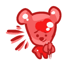 Jelly Jelly Bear Bubble sticker #5765283