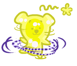 Jelly Jelly Bear Bubble sticker #5765284