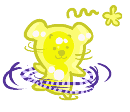 Jelly Jelly Bear Bubble sticker #5765284