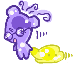 Jelly Jelly Bear Bubble sticker #5765288