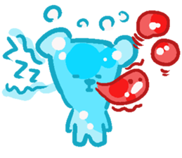 Jelly Jelly Bear Bubble sticker #5765289