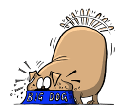 Big Dog! sticker #5765431