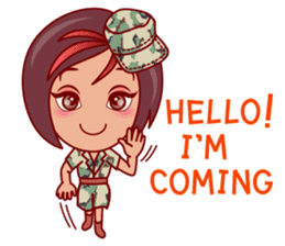 Gigi The Pretty World Soldier (EN) sticker #5765452