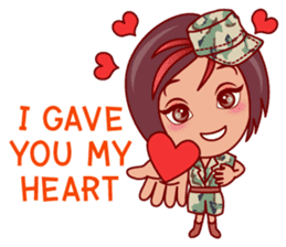 Gigi The Pretty World Soldier (EN) sticker #5765455