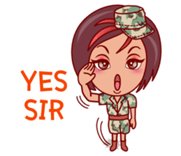 Gigi The Pretty World Soldier (EN) sticker #5765456