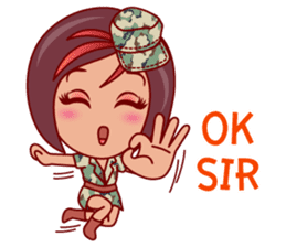 Gigi The Pretty World Soldier (EN) sticker #5765458