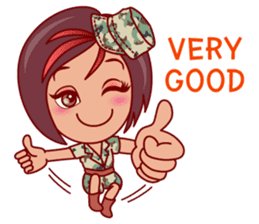 Gigi The Pretty World Soldier (EN) sticker #5765459