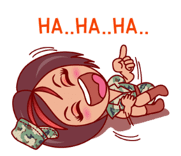 Gigi The Pretty World Soldier (EN) sticker #5765461