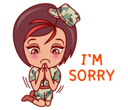 Gigi The Pretty World Soldier (EN) sticker #5765463