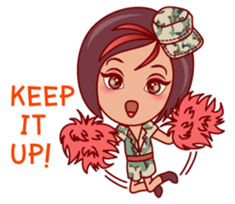 Gigi The Pretty World Soldier (EN) sticker #5765465