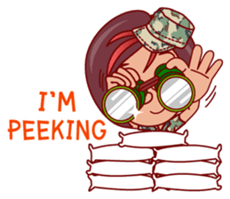 Gigi The Pretty World Soldier (EN) sticker #5765466