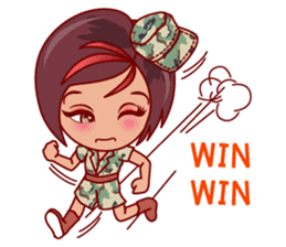 Gigi The Pretty World Soldier (EN) sticker #5765469