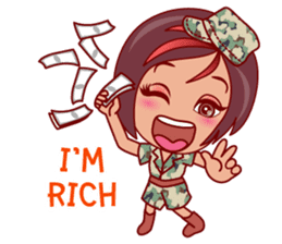 Gigi The Pretty World Soldier (EN) sticker #5765473