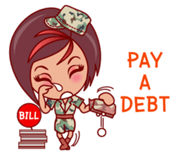 Gigi The Pretty World Soldier (EN) sticker #5765474