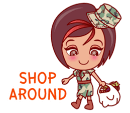 Gigi The Pretty World Soldier (EN) sticker #5765477