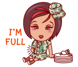 Gigi The Pretty World Soldier (EN) sticker #5765478