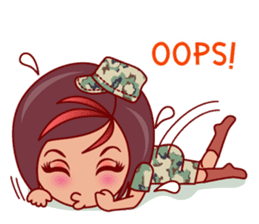 Gigi The Pretty World Soldier (EN) sticker #5765482