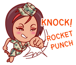 Gigi The Pretty World Soldier (EN) sticker #5765486