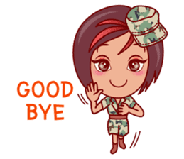 Gigi The Pretty World Soldier (EN) sticker #5765491