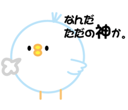 bird of the glance from the diagonal top sticker #5766153