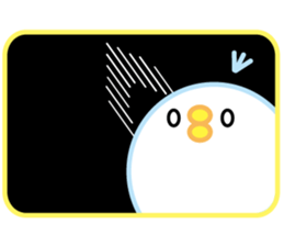 bird of the glance from the diagonal top sticker #5766158