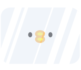 bird of the glance from the diagonal top sticker #5766166