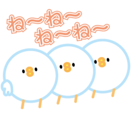 bird of the glance from the diagonal top sticker #5766167