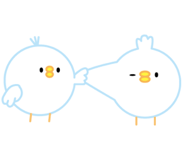 bird of the glance from the diagonal top sticker #5766178