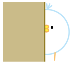 bird of the glance from the diagonal top sticker #5766180