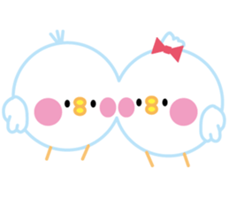 bird of the glance from the diagonal top sticker #5766184
