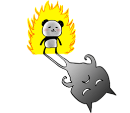 Shadow PANDA sticker #5766444